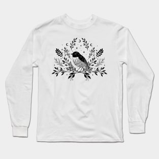 A Bird with Seven Moons Long Sleeve T-Shirt